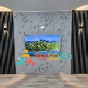 PVC Panel Bianco Carrara – White Marble Decorative Panel