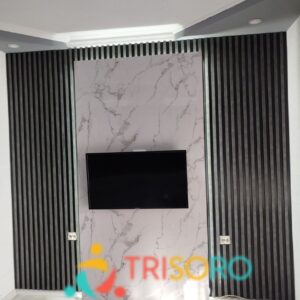 PVC πάνελ Bianco Carrara – λευκό διακοσμητικό πάνελ μαρμάρου