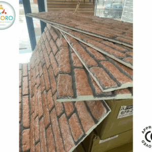 Styrodur panel 652 205 – red brick