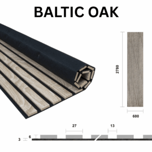 Ηχοαπορροφητικό πάνελ BALTIC OAK