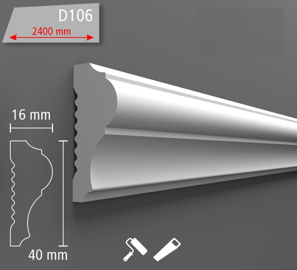 decorative trim d106