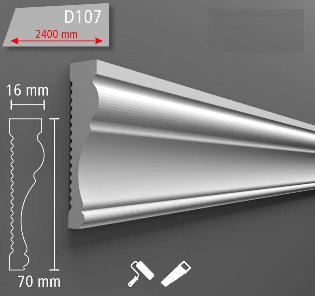 decorative trim D107