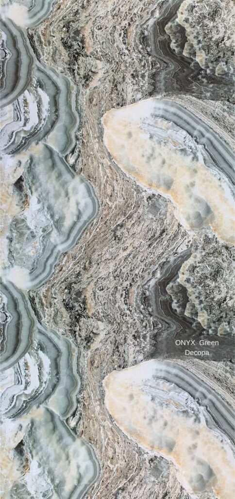 pvc panel onyx green