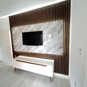 PVC Panel Iceberg Beige – Elegant Beige Stone Look