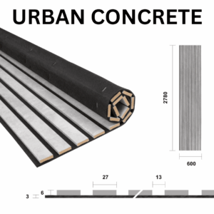 Ηχοαπορροφητικό πάνελ URBAN CONCRETE