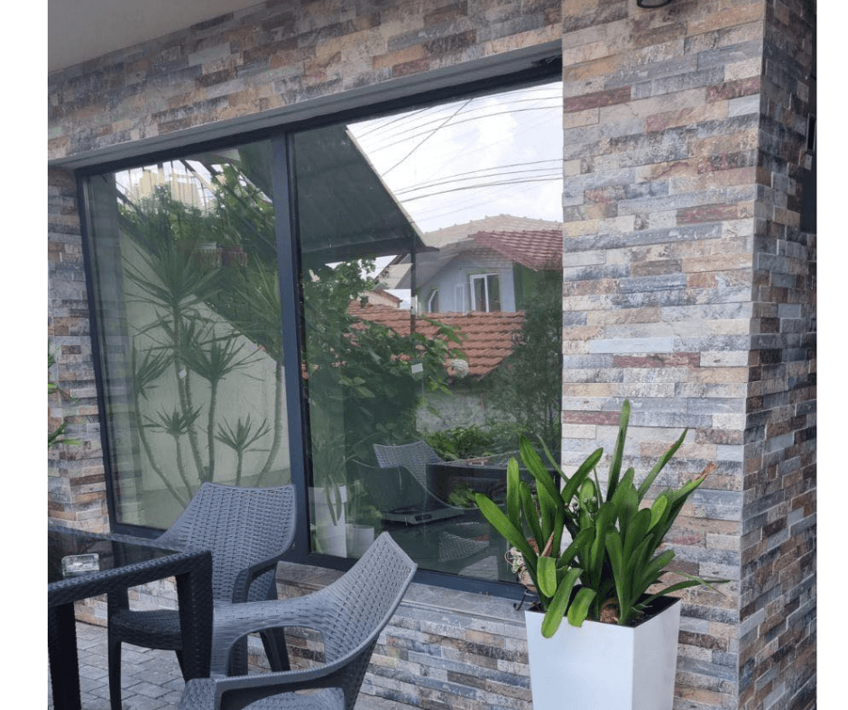 marble wall panels balcony