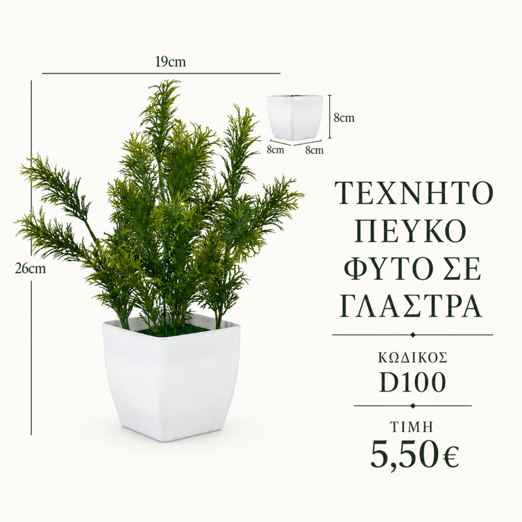 d100 artificial pine
