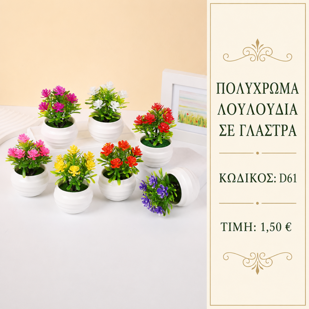 d61 artificial flowers