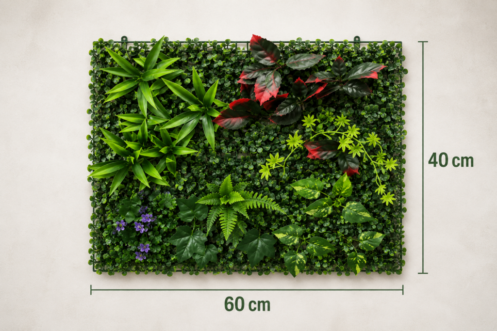 artificial green wall panel k06