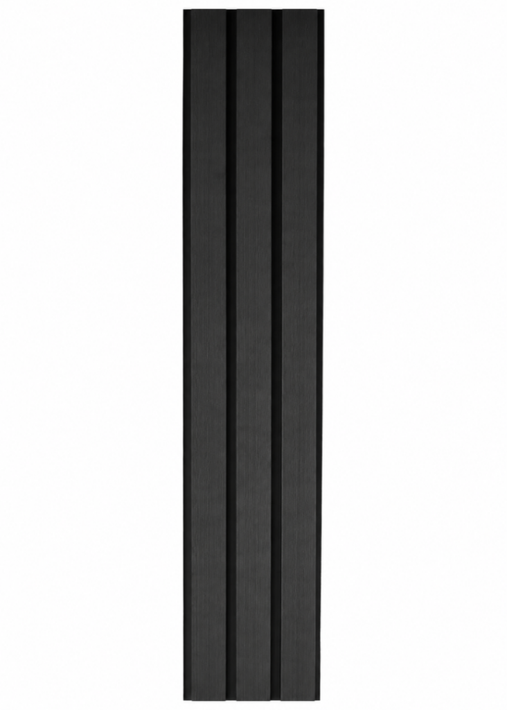wpc outdoor panel black